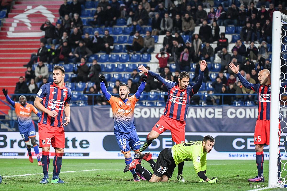 卡昂在对阵里尔的比赛中表现出色